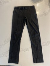 Everlane The Side-Zip Stretch Cotton Pant Skinny Trouser Gray  Women's Size 8