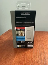 Enbrighten Add-on In-Wall Smart Switch QuickFit & SimpleWire, Toggle