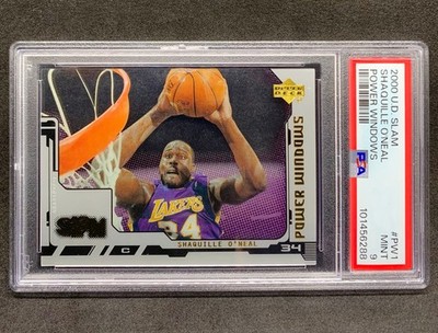 2000-01 Upper Deck Slam - Power Windows Shaquille O'Neal #PW1 for