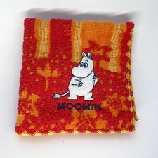 Moomin Embroidered Cotton Face Cloth Towel Square 23cm New