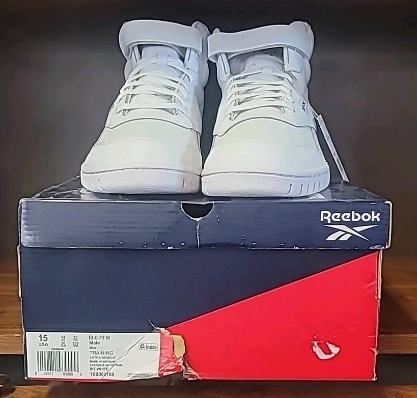 Reebok Ex-O-Fit Hi Sz 15 Men's Shoes Casual Training Hi-Top Sneakers 100000108 thumbnail 3