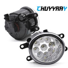 For Toyota Sienna 2011-2017 Clear Lens Pair Bumper Fog Lights Replacement Lamps