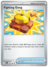 Pokemon Fighting Gong 116/132 x4 Reverse Holo Playset NM Mega Evolution