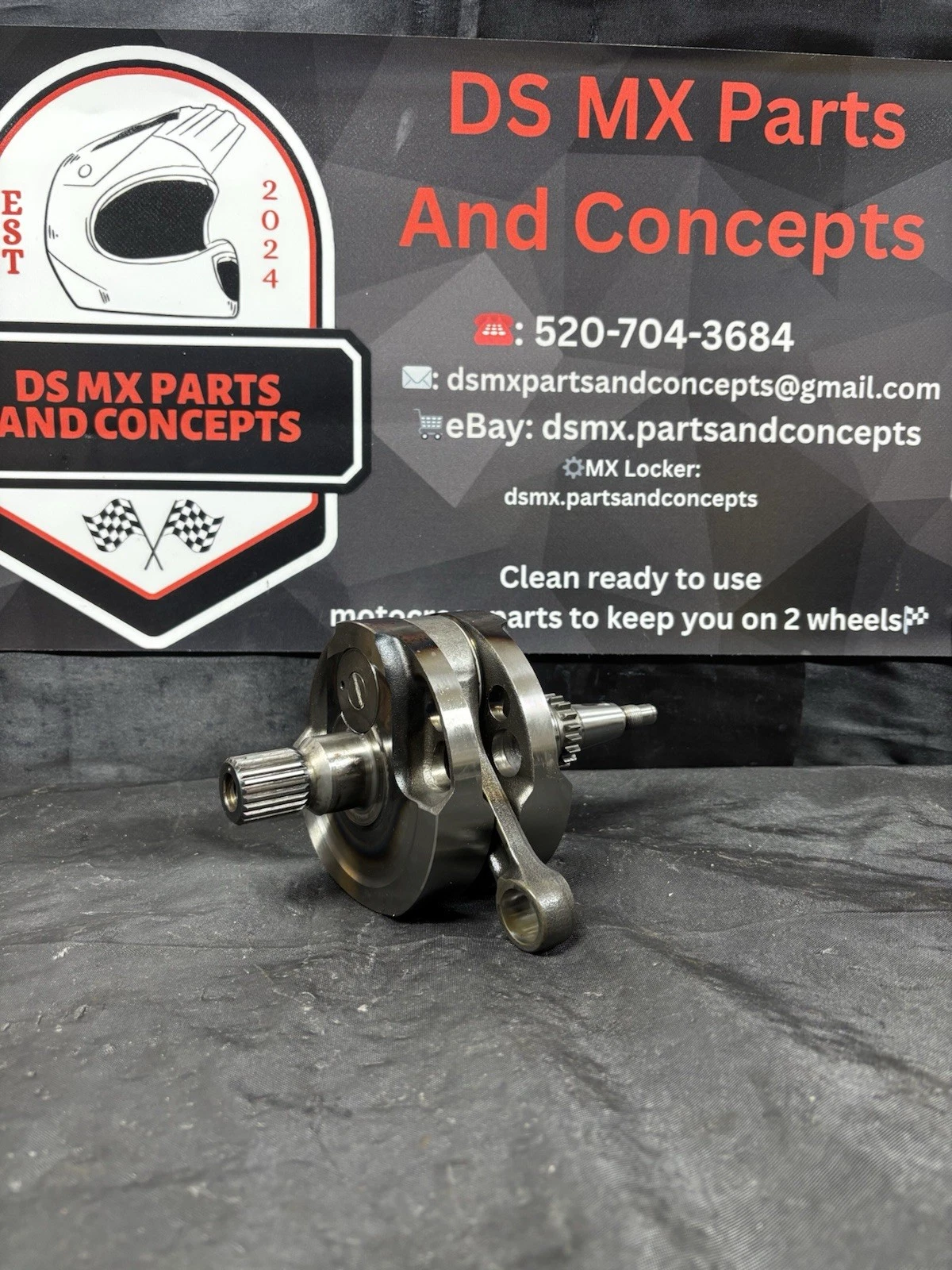 2013 - 2016 Honda Crf450r Crankshaft Crank Connecting Rod Assembly 13000-MEN-A70