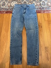 Vintage Levis 512 Slim Fit Tapered Leg Blue Jeans Mens 31x30 Made in USA