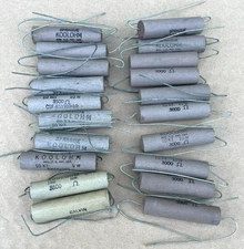 Assorterd Resistors Wire Wound 3000Ω/3500Ω/10W/9W/10KT (Lot of 20)