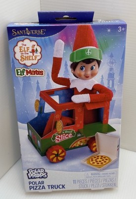 NEW Official The Elf on the Shelf Polar Props POLAR PIZZA TRUCK Props For Doll 