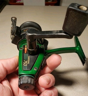 Vintage Abu Garcia Cardinal 753 Spinning Reel - Green | eBay