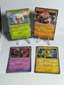 (4) Pokemon Prismatic Evolutions Holos Jolteon Fezandipiti Ursaluna & Whimsicott