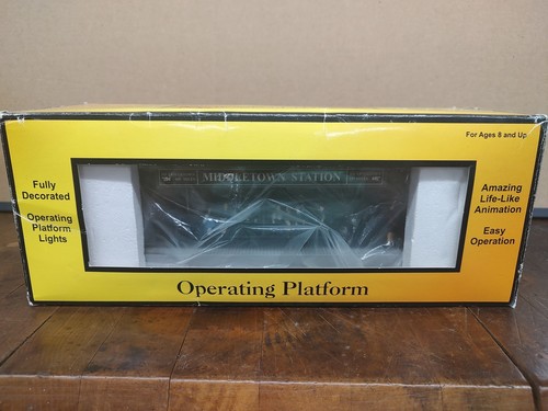 Plataforma de pasajeros operativa estación MTH Rail King Middletown #30-9125 nueva en caja | Zustand: New