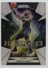 2018-19 Panini Prizm Fireworks Silver Prizm LeBron James #19 1rk4