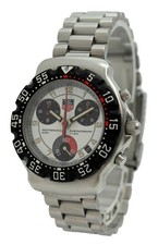 Tag Heuer 38mm Men's Formula 1 White Timekeeper Edition F1 Watch- Ref: CA1212-1! 3