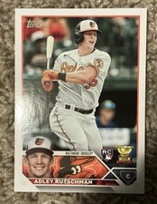 2023 Topps Series 1 #250 Adley Rutschman RC Baltimore Orioles