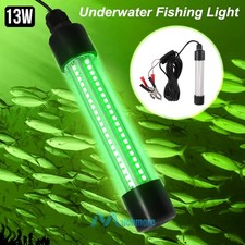 126 LED Underwater Submersible Fishing Light Night Crappie Shad Squid Lamp 12V