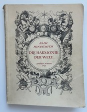 Die Harmonie der Welt, Oper in 5 Aufzügen. Klavierauszug, Hindemith, Paul,