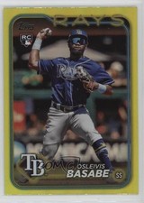 2024 Topps Series 2 Yellow Foil Osleivis Basabe #440 04mf