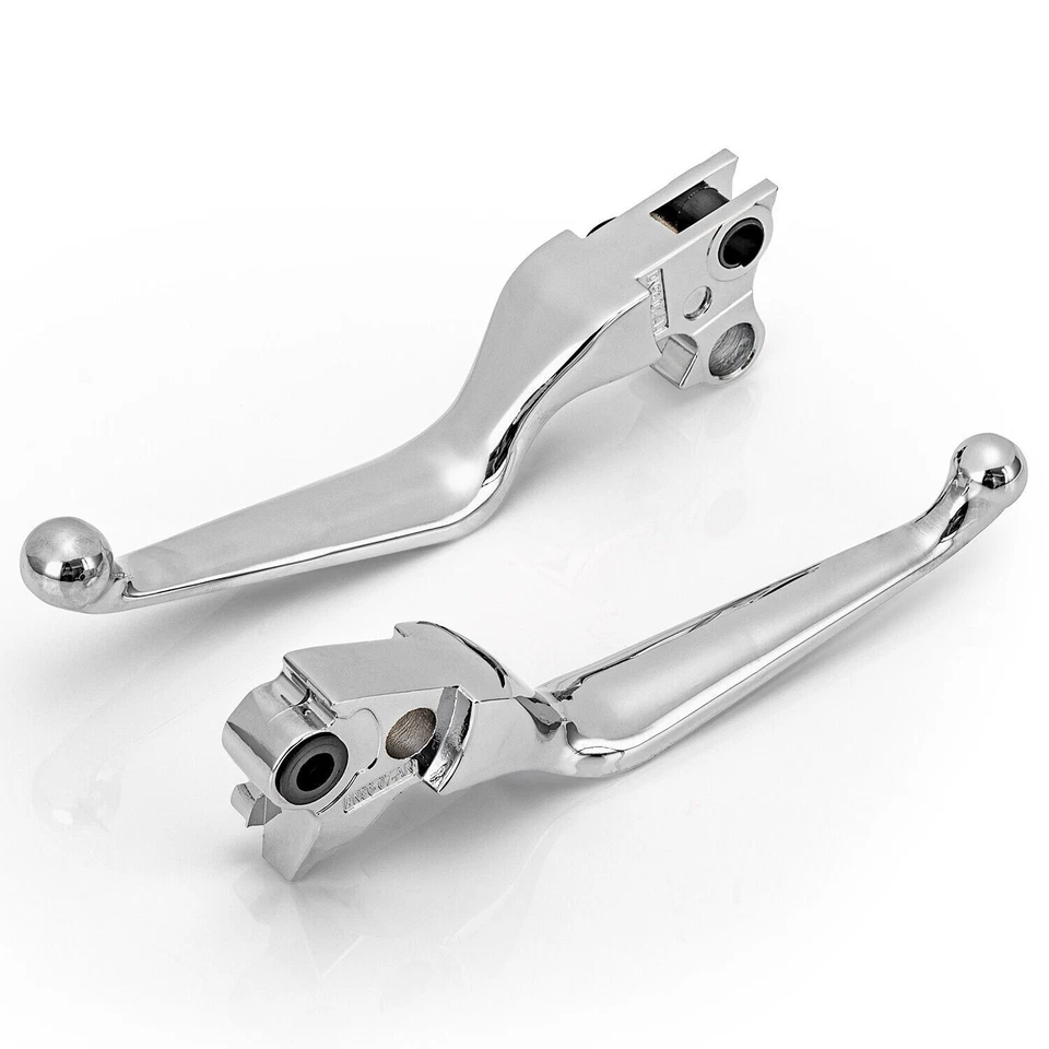 Lever Hand Levers For Harley Chrome Brake Clutch Sportster XL 883 1200 2004-13 Foto 3 de 4