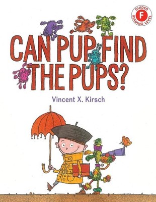 Can Pup Find the Pups? by Vincent X. Kirsch (English) Hardcover Book
