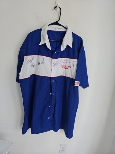 Vintage Racing Pit Crew Button Shirt SZ XXL Safe Quip 70s 80s 90s