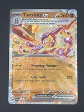 Toxtricity ex Holo Double Rare SV04: Paradox Rift 100/182 NM
