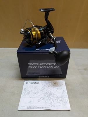 Shimano 21 SPHEROS SW 6000HG Spinning Reel From Japan New