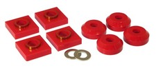 Prothane For 76 Earlier Ford F150250 Transfer Case Mounts - Red Prothane For 76 Earlier Ford F150250 Transfer Case Mounts - Red