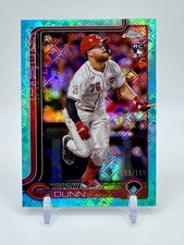 2025 Topps Chrome Logofractor Edition #161 Blake Dunn Aqua Refractors #/199