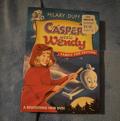20th Century Fox Casper Meets Wendy Family Fun Edition DVD PG Hilary Duff