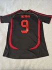 Filippo Inzaghi Signed AC Milan Away Soccer Jersey #9 with Beckett Witness