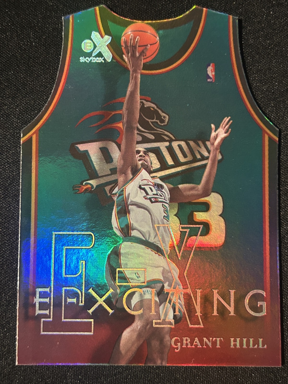 1999-00 Skybox E-X - E-Xciting Grant Hill #9XCT Detroit Pistons