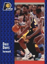 1991-92 Fleer #293 Dale Davis UER RC (Photo on back act- ually Sean Green) BSK