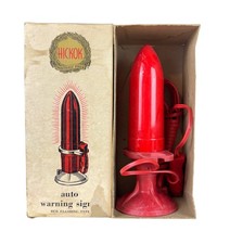 Vintage 1950s Hickok Auto Warning Signal Red Flashing Automotive Emergency Light