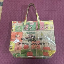 Marc Jacobs x Peanuts Collaboration Tote Bag Snoopy THE COMIC STRIP from Japan