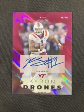 2024 ONIT Athlete Virginia Tech Hokies #S-2 Kyron Drones Signature Series Hokies