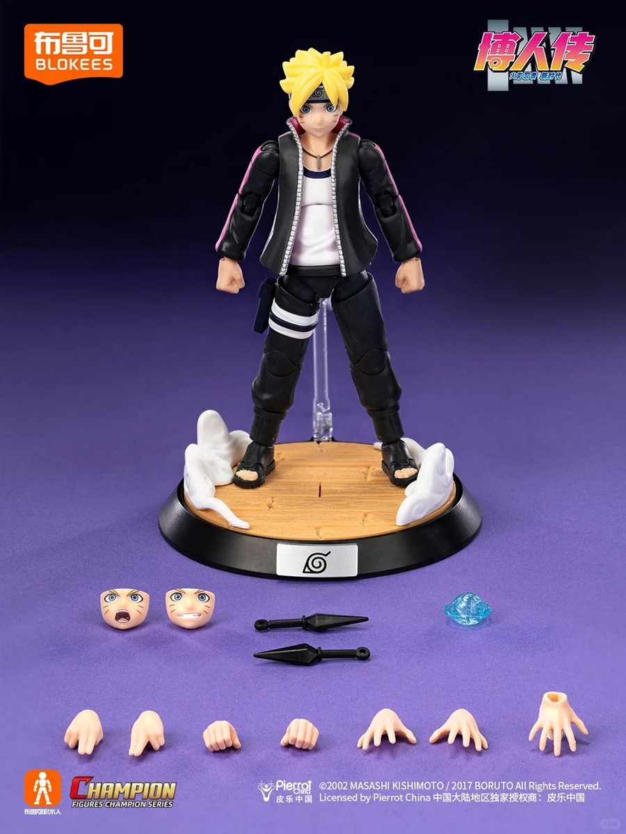Blokees Champion Class Naruto Action Figure Model Kit Uzumaki