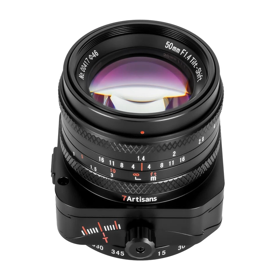 7artisans 7artisans Tilt-Shift 50mm F1.4 APS-C E-Mount Lens for Sony E, Single F - Image 2 of 4
