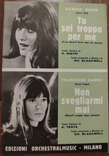 Francoise Hardy - Sandie Shaw Noten 1965 Top ...
