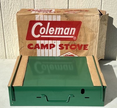 Vintage Coleman 2 Burner Camp Cook Stove Model 425B for sale