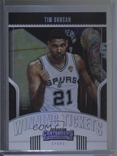 2018 Panini Contenders Winning Tickets Cracked Ice 13/25 Tim Duncan #22 HOF y8a