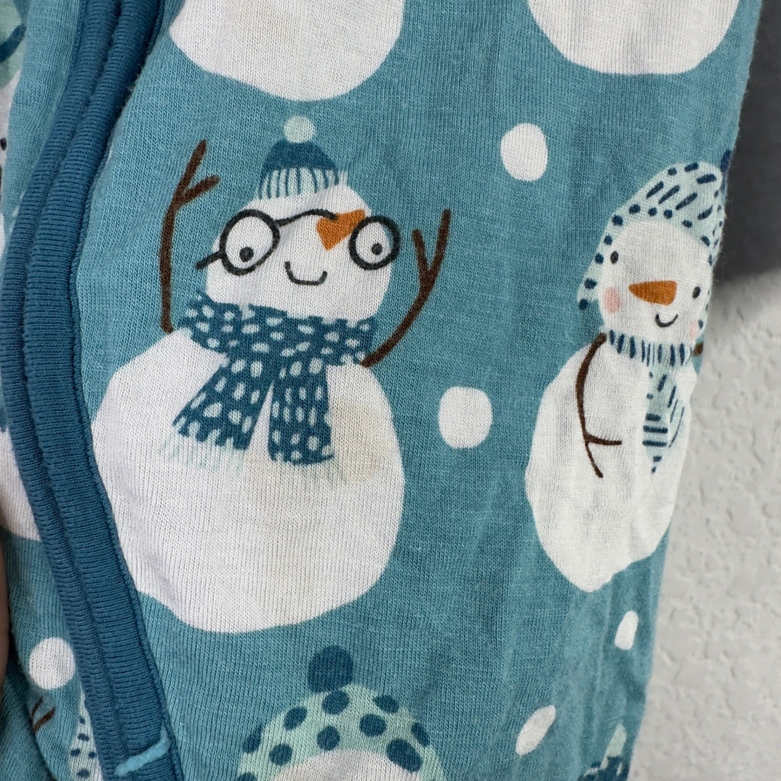 Little Sleepies 2PC Pajama Bundle 12-18M Bamboo Birthday Animal Panda Snowman