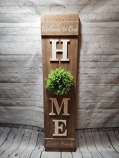 Welcome to Our Home Sweet Home Wooden Home Decor Sign Hobby Lobby 5906045