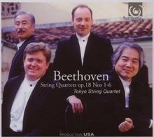 Streichquartette Op.18 1-6 von Tokyo String Quartet | CD | Zustand sehr gut