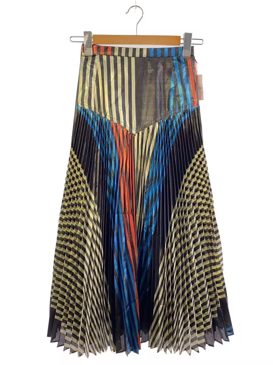 AMERI Long Skirt, Size S, Polyester, Multicolor, … - image 1