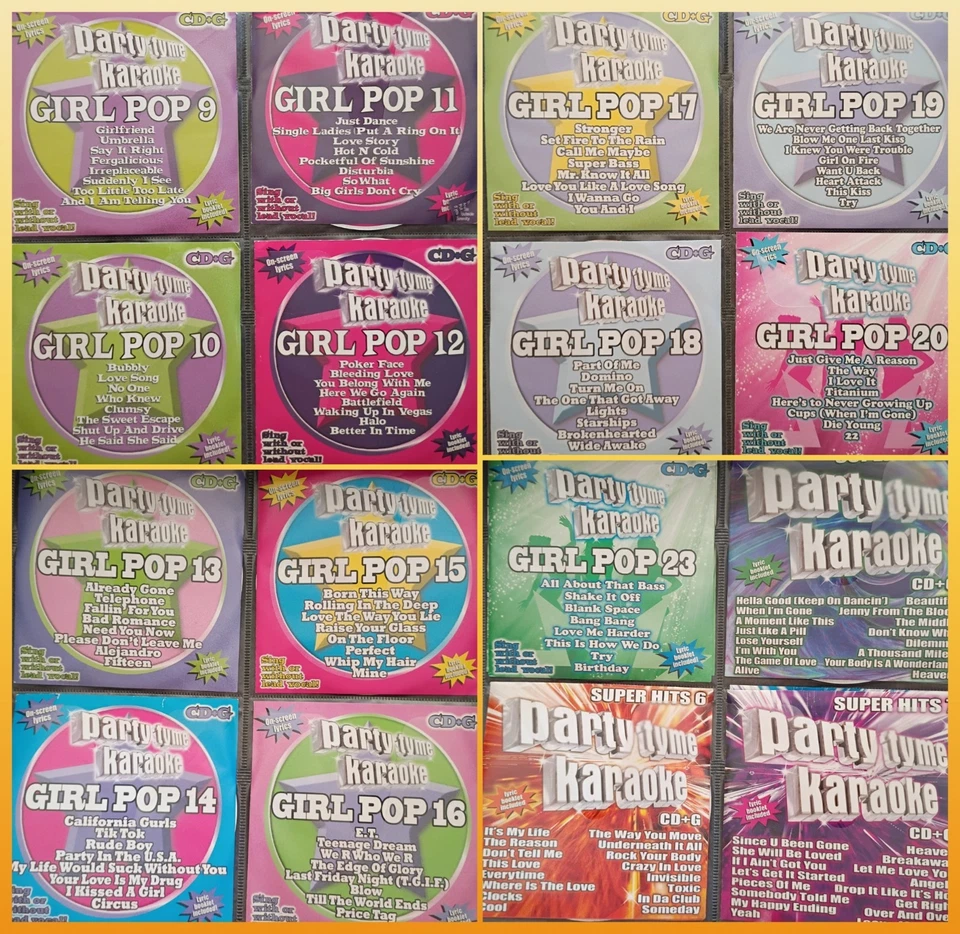 1263 Songs On 120 CDG's GREAT XMAS GIFT!! KARAOKE MACHINE & WALLET & DIRECTORY  - Image 3 of 4