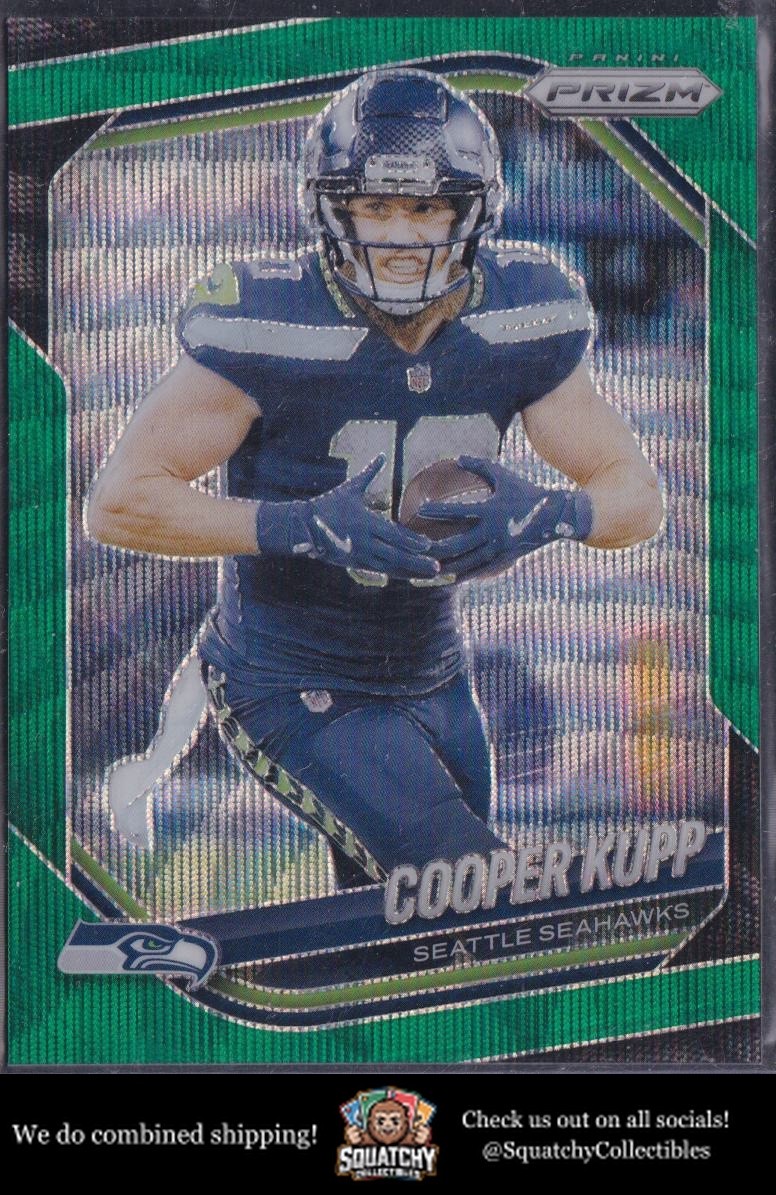 2025 Panini Prizm #16 Cooper Kupp Green Wave