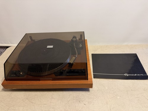 Garrard DD75 Direct Drive Turntable with Manual Tested and Working (see video)