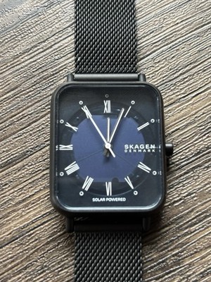 Skagen Ryle - Midnight - Solar- Stainless Steel Mesh Watch SKW2999