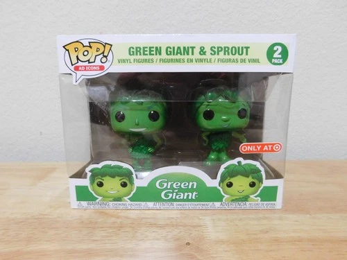 FunkoPop Ad Icons Green Giant only at Target 2 Pack Green Giant & Sprout figures