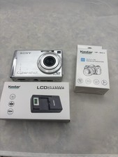 Sony CyberShot DSC-W200 SILVER 12.1 MP Camera with Charger Tested New Battery 