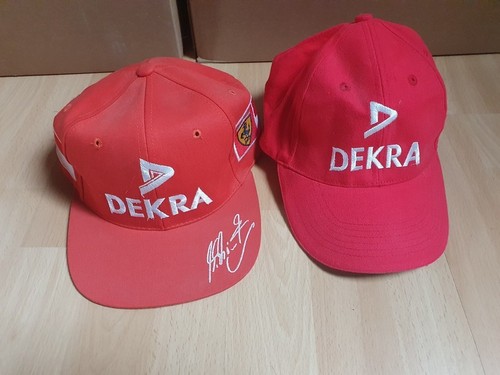 2 Baseball Caps - 1x Dekra - 1x Dekra Michael Schumacher Collection - gebraucht